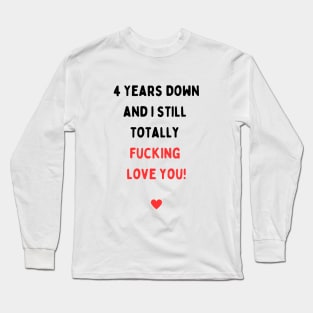 4th anniversary Long Sleeve T-Shirt